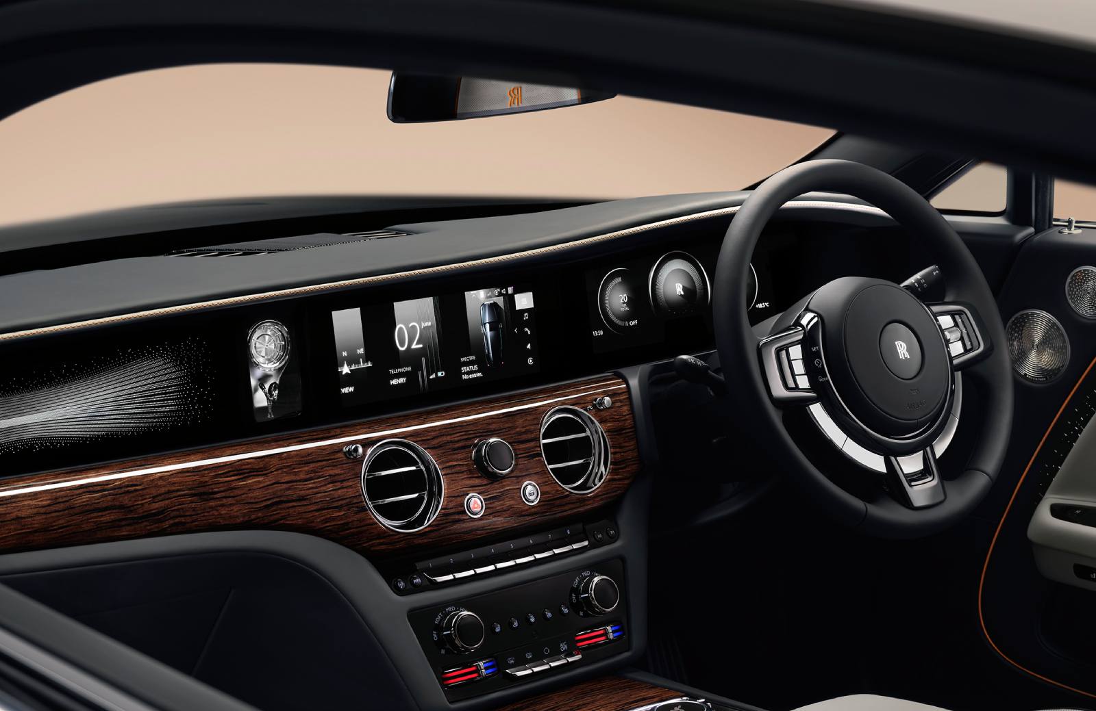 Rolls-Royce Spectre series ii interieur